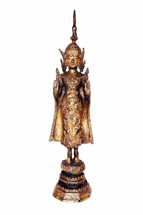 A bronze Rattanakosin Buddha - 19th century - Thailand